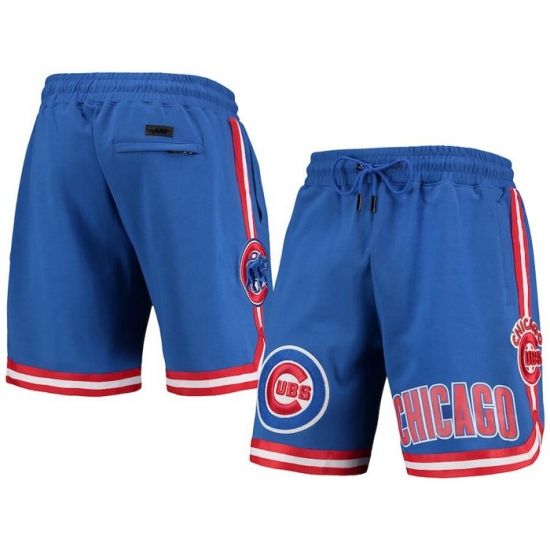 Men Chicago Cubs Royal Shorts Men Chicago Cubs Royal Shorts