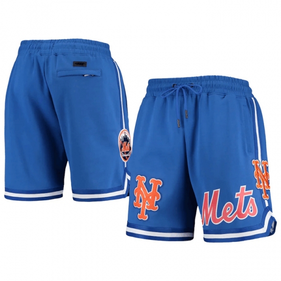 Men New York Mets Royal Shorts Men New York Mets Royal Shorts