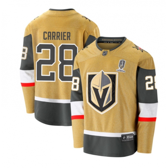 Men Women Youth Vegas Golden Knights #28 CARRIER Gold 2023 Stanley Cup Champions Stitched Jersey Men Women Youth Vegas Golden Knights #28 CARRIER Gold 2023 Stanley Cup Champions Stitched Jersey