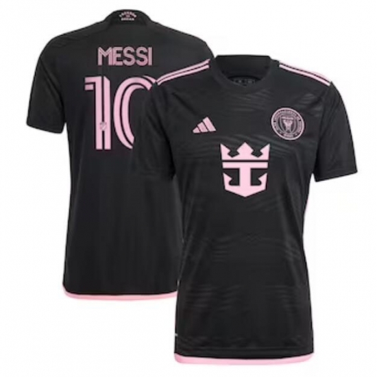 Men's Inter Miami CF Lionel Messi adidas Black 2024 La Noche Replica Player Jersey Men's Inter Miami CF Lionel Messi adidas Black 2024 La Noche Replica Player Jersey