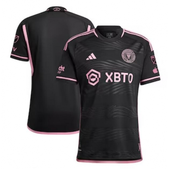 Men's Inter Miami CF adidas Black 2023 La Noche Authentic Jersey Men's Inter Miami CF adidas Black 2023 La Noche Authentic Jersey