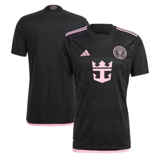Men's Inter Miami CF adidas Black 2024 La Noche Replica Jersey Men's Inter Miami CF adidas Black 2024 La Noche Replica Jersey