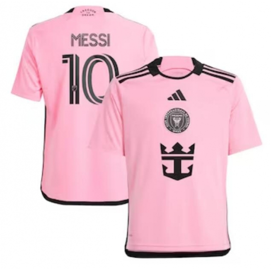 Youth Inter Miami CF Lionel Messi adidas Pink 2024 2getherness Replica Player Jersey Youth Inter Miami CF Lionel Messi adidas Pink 2024 2getherness Replica Player Jersey