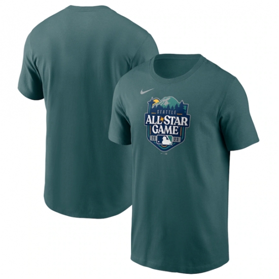 Men All Star 2023 Teal Game Logo T Shirt Men All Star 2023 Teal Game Logo T Shirt