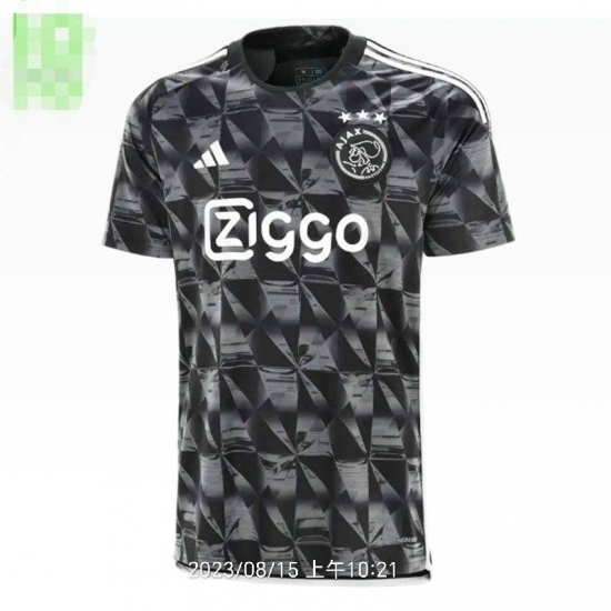 Ajax Black Soccer jersey Ajax Black Soccer jersey