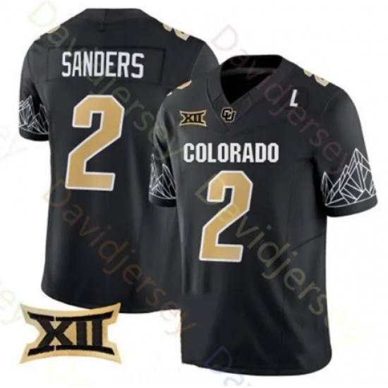 Men Colorado Buffaloes #2 Shedeur Sanders Black Vapor Limited Stitched Football Jersey n Men Colorado Buffaloes #2 Shedeur Sanders Black Vapor Limited Stitched Football Jersey n