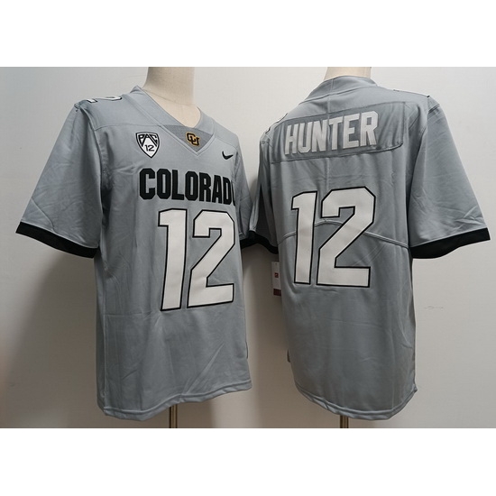 Men Colorado Buffaloes Travis Hunter #12 Original Retro F U S E Gray NCAA Vapor Jersey Men Colorado Buffaloes Travis Hunter #12 Original Retro F U S E Gray NCAA Vapor Jersey