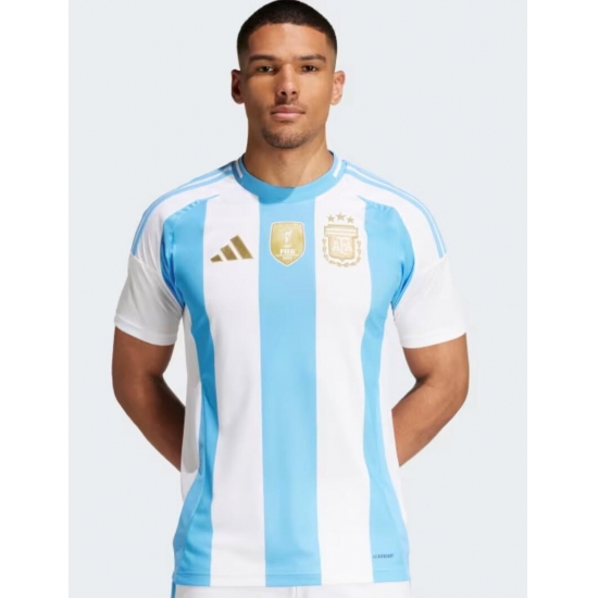 2024 copa America White Blue Stitched jersey 2024 copa America White Blue Stitched jersey