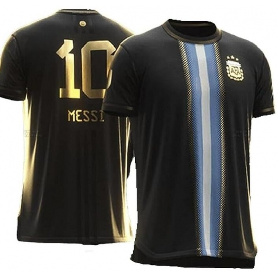 Men Argentina #10 Lion Messi Black Blue 2024 Soccer Jersey Men Argentina #10 Lion Messi Black Blue 2024 Soccer Jersey