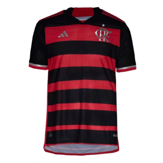 Millan Red Black Soccer Jersey Millan Red Black Soccer Jersey
