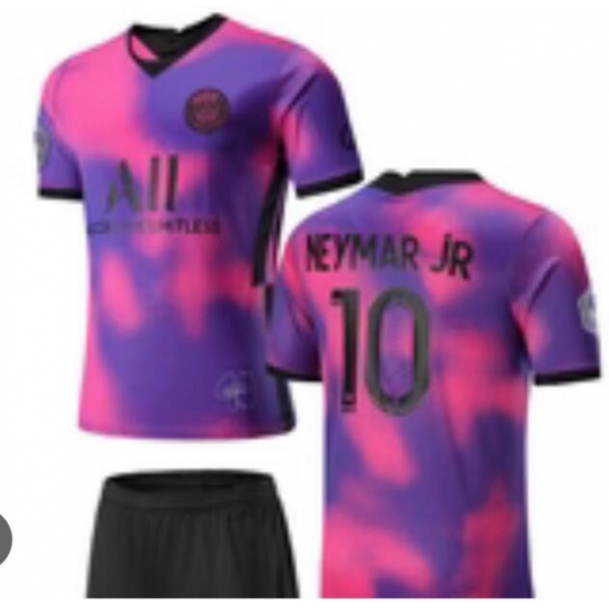 Neymar JR Purple Soccer jersey Neymar JR Purple Soccer jersey