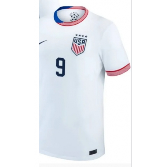 USA Soccer 2024 White Jersey Custom USA Soccer 2024 White Jersey Custom