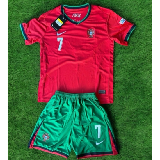 Youth Chris Ronaldo Red Portugal Jersey Youth Chris Ronaldo Red Portugal Jersey