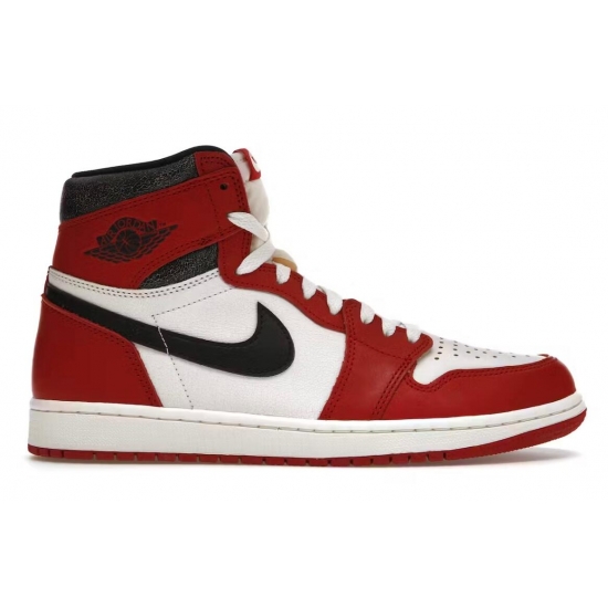 Men Nike Air Jordan 1 Red White Retro High OG Shoes Men Nike Air Jordan 1 Red White Retro High OG Shoes