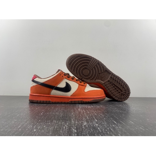 Nike Dunk Low Premium SB Un- Hemp Orange Shoes Nike Dunk Low Premium SB Un- Hemp Orange Shoes