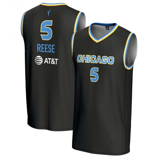 Men gameday greats angel reese #5 black chicago sky lightweight basketball jersey Men gameday greats angel reese #5 black chicago sky lightweight basketball jersey