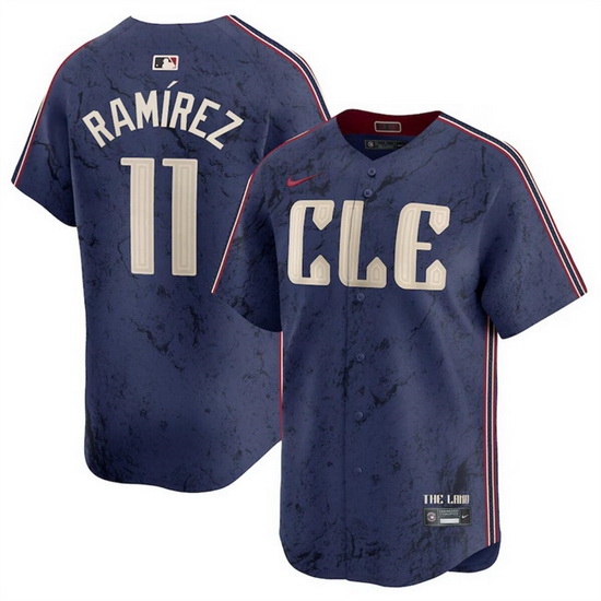 Men Cleveland Guardians Active Player Custom Navy 2024 City Connect Limited Stitched Baseball Jersey Men Cleveland Guardians Active Player Custom Navy 2024 City Connect Limited Stitched Baseball Jersey