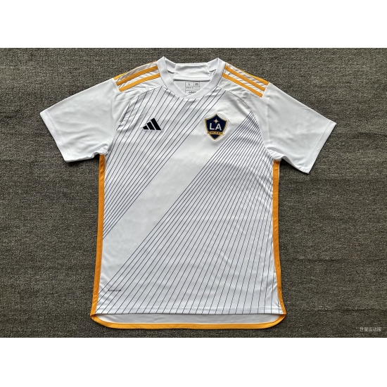 LA Galaxy Home White Soccer Jersey LA Galaxy Home White Soccer Jersey