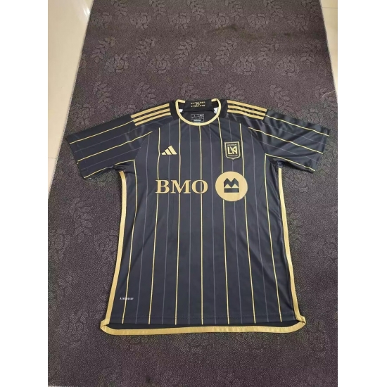 Los Angeles Football Club Home Black Soccer Jersey Customized Los Angeles Football Club Home Black Soccer Jersey Customized