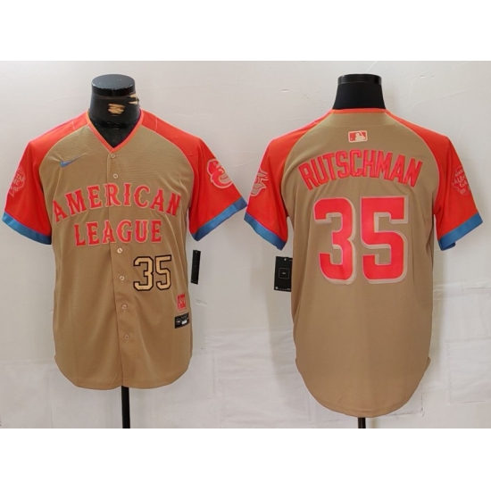 Men American League 35 Adley Rutschman Cream 2024 All Star Elite Stitched Baseball Jersey 1 Men American League 35 Adley Rutschman Cream 2024 All Star Elite Stitched Baseball Jersey 1
