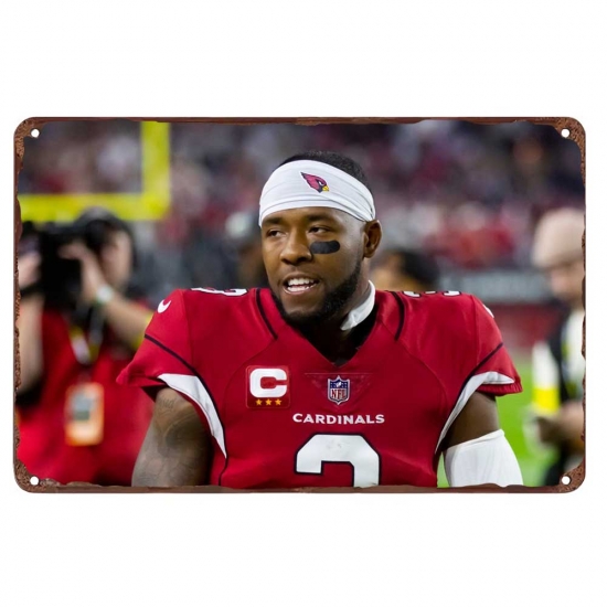 Arizona Cardinals Aluminum Sign 12x8 Inch Budda Baker 001 Arizona Cardinals Aluminum Sign 12x8 Inch Budda Baker 001