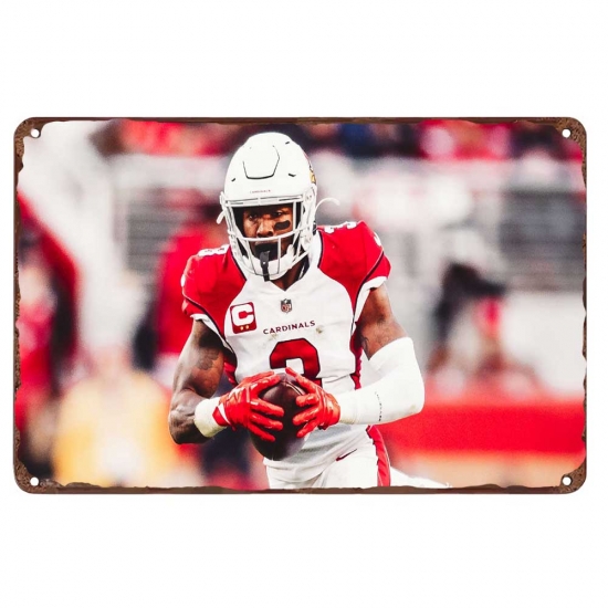 Arizona Cardinals Aluminum Sign 12x8 Inch Budda Baker 003 Arizona Cardinals Aluminum Sign 12x8 Inch Budda Baker 003