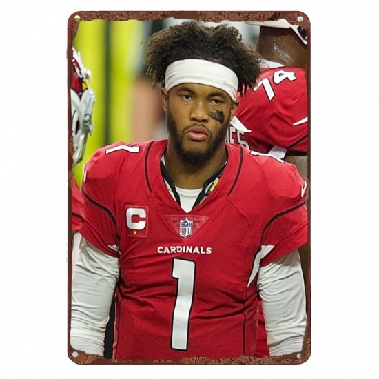 Arizona Cardinals Aluminum Sign 12x8 Inch Kyler Murray 001 Arizona Cardinals Aluminum Sign 12x8 Inch Kyler Murray 001