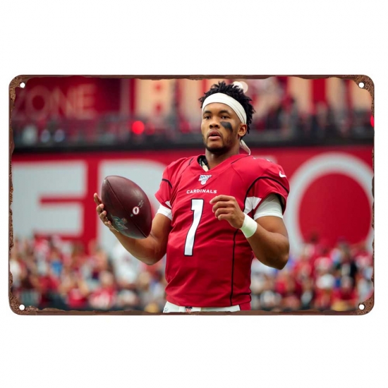 Arizona Cardinals Aluminum Sign 12x8 Inch Kyler Murray 003 Arizona Cardinals Aluminum Sign 12x8 Inch Kyler Murray 003