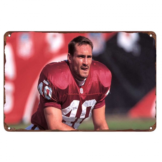 Arizona Cardinals Aluminum Sign 12x8 Inch Pat Tillman 003 Arizona Cardinals Aluminum Sign 12x8 Inch Pat Tillman 003