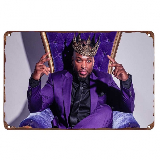 Baltimore Ravens Aluminum Sign 12x8 Inch Derrick Henry 001 Baltimore Ravens Aluminum Sign 12x8 Inch Derrick Henry 001