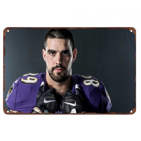 Baltimore Ravens Aluminum Sign 12x8 Inch Mark Andrews 001 Baltimore Ravens Aluminum Sign 12x8 Inch Mark Andrews 001