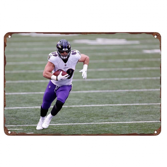 Baltimore Ravens Aluminum Sign 12x8 Inch Mark Andrews 002 Baltimore Ravens Aluminum Sign 12x8 Inch Mark Andrews 002