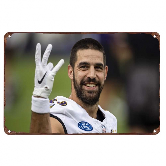 Baltimore Ravens Aluminum Sign 12x8 Inch Mark Andrews 004 Baltimore Ravens Aluminum Sign 12x8 Inch Mark Andrews 004