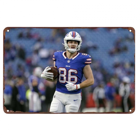 Buffalo Bills Aluminum Sign 12x8 Inch Dalton Kincaid 003 Buffalo Bills Aluminum Sign 12x8 Inch Dalton Kincaid 003