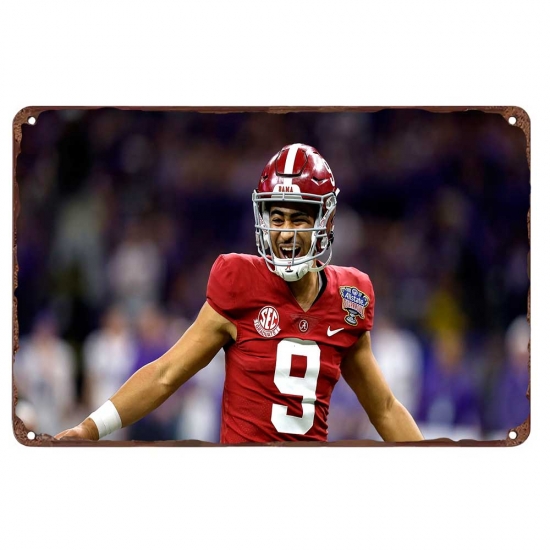Carolina Panthers Aluminum Sign 12x8 Inch Bryce Young 002 Carolina Panthers Aluminum Sign 12x8 Inch Bryce Young 002