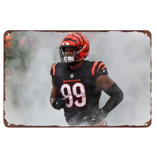 Cincinnati Bengals Aluminum Sign 12x8 Inch Myles Murphy 002 Cincinnati Bengals Aluminum Sign 12x8 Inch Myles Murphy 002