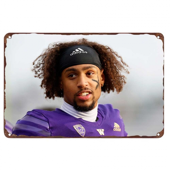 chicago bears Aluminum Sign 12x8 Inch Kyler Gordon 001 chicago bears Aluminum Sign 12x8 Inch Kyler Gordon 001