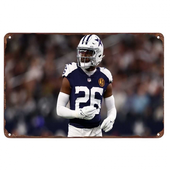 Dallas Cowboys Aluminum Sign 12x8 Inch DaRon Bland 001 Dallas Cowboys Aluminum Sign 12x8 Inch DaRon Bland 001
