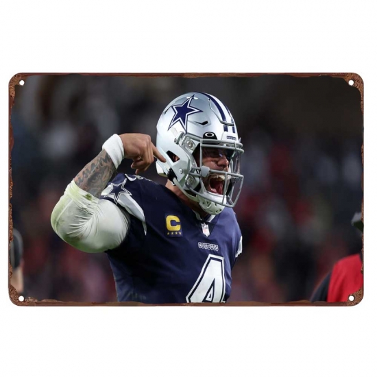 Dallas Cowboys Aluminum Sign 12x8 Inch Deuce Vaughn 001 Dallas Cowboys Aluminum Sign 12x8 Inch Deuce Vaughn 001