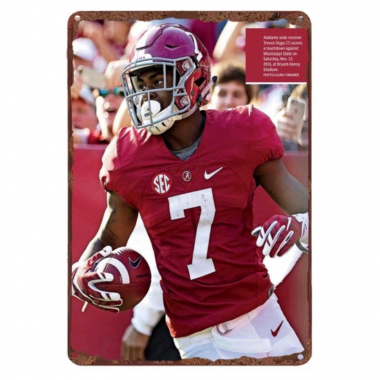 Dallas Cowboys Aluminum Sign 12x8 Inch Trevon Diggs 002 Dallas Cowboys Aluminum Sign 12x8 Inch Trevon Diggs 002