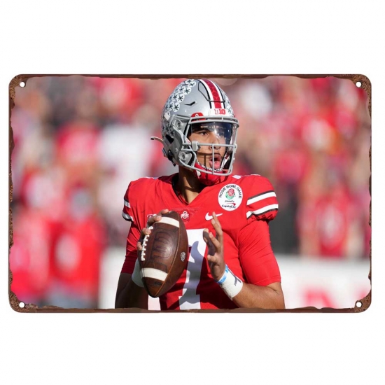Houston Texans Aluminum Sign 12x8 Inch C.J. Stroud 001 Houston Texans Aluminum Sign 12x8 Inch C.J. Stroud 001
