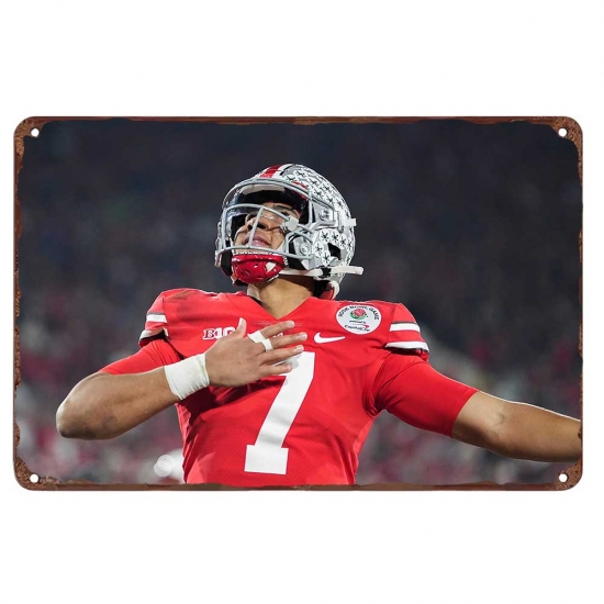 Houston Texans Aluminum Sign 12x8 Inch C.J. Stroud 003 Houston Texans Aluminum Sign 12x8 Inch C.J. Stroud 003
