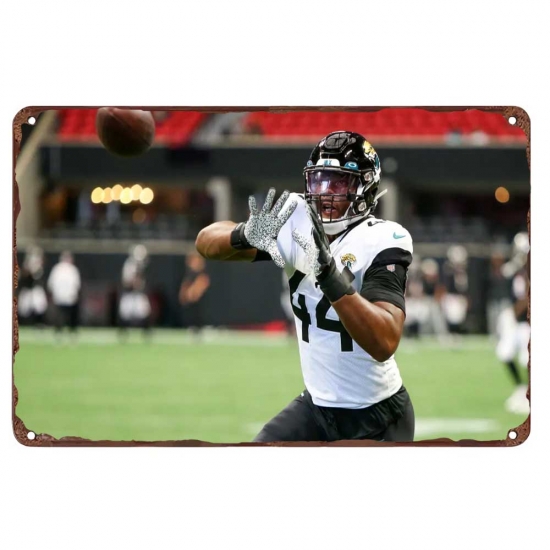Jacksonville Jaguars Aluminum Sign 12x8 Inch Travon Walker 003 Jacksonville Jaguars Aluminum Sign 12x8 Inch Travon Walker 003