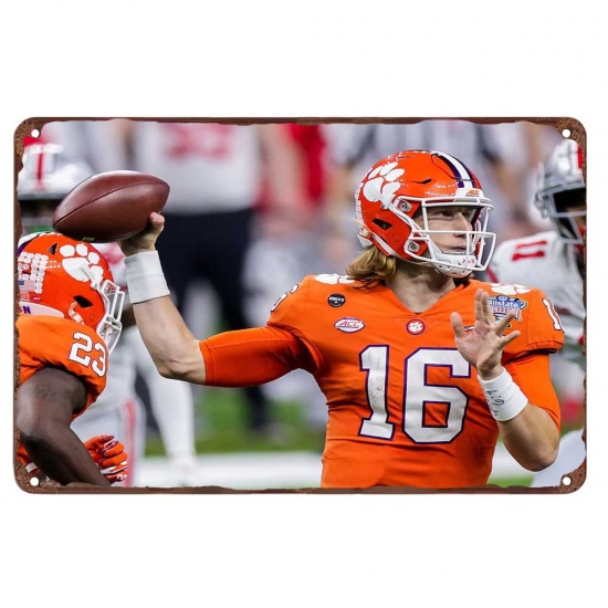 Jacksonville Jaguars Aluminum Sign 12x8 Inch Trevor Lawrence 002 Jacksonville Jaguars Aluminum Sign 12x8 Inch Trevor Lawrence 002