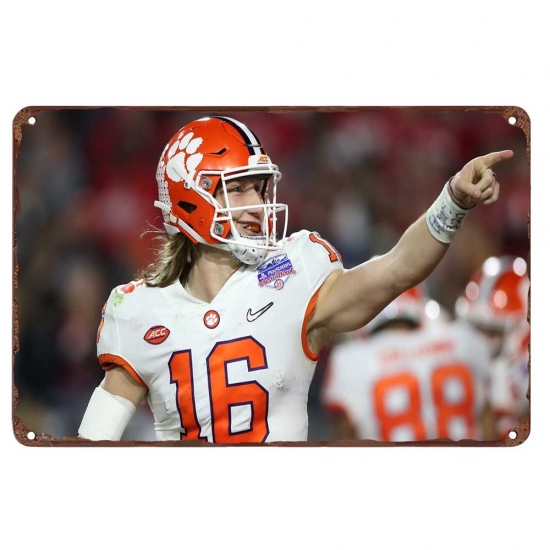 Jacksonville Jaguars Aluminum Sign 12x8 Inch Trevor Lawrence 003 Jacksonville Jaguars Aluminum Sign 12x8 Inch Trevor Lawrence 003