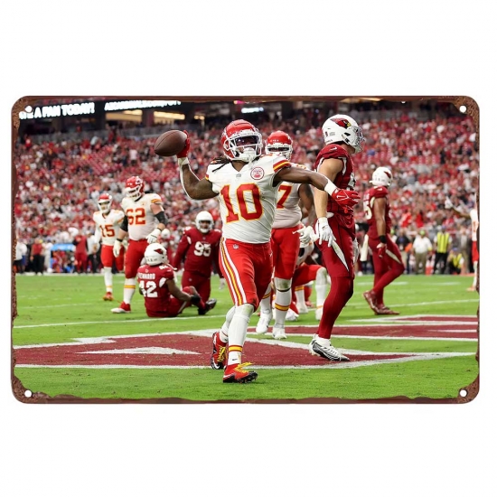 Kansas City Chiefs Aluminum Sign 12x8 Inch Isiah Pacheco 001 Kansas City Chiefs Aluminum Sign 12x8 Inch Isiah Pacheco 001