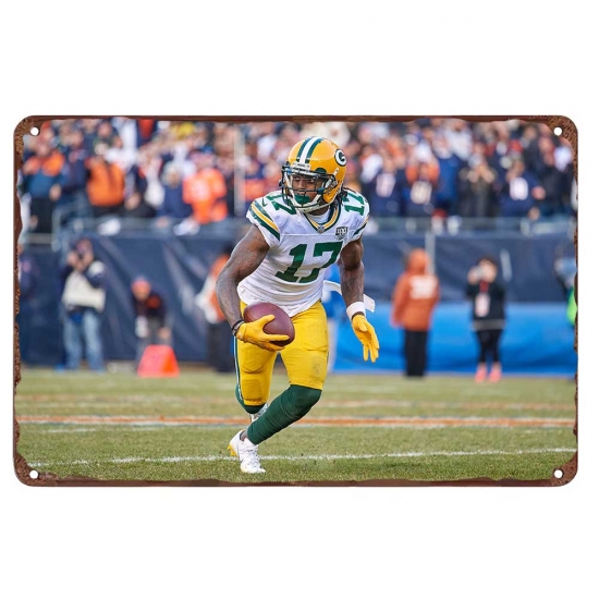 Los Angeles Raiders Aluminum Sign 12x8 Inch Davante Adams 001 Los Angeles Raiders Aluminum Sign 12x8 Inch Davante Adams 001