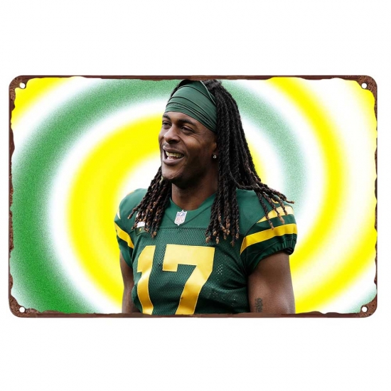 Los Angeles Raiders Aluminum Sign 12x8 Inch Davante Adams 008 Los Angeles Raiders Aluminum Sign 12x8 Inch Davante Adams 008