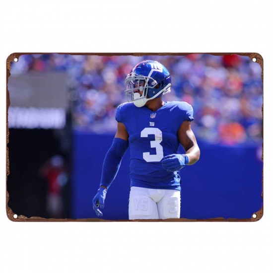 New York Giants Aluminum Sign 12x8 Inch Sterling Shepard 002 New York Giants Aluminum Sign 12x8 Inch Sterling Shepard 002