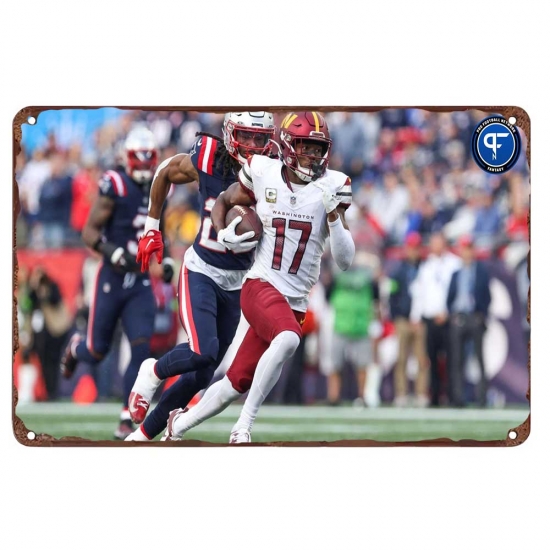 Washington Commanders Aluminum Sign 12x8 Inch Terry McLaurin 002 Washington Commanders Aluminum Sign 12x8 Inch Terry McLaurin 002